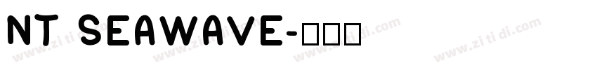 NT SEAWAVE字体转换